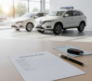 kwitansi jual mobil carsome terbaru