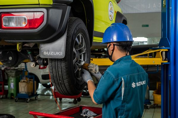 persiapan mudik naik mobil pribadi pengereman