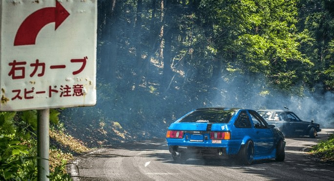 bukit balapan jepang toyota 86