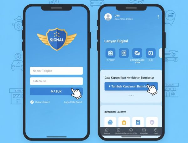 pajak mobil online