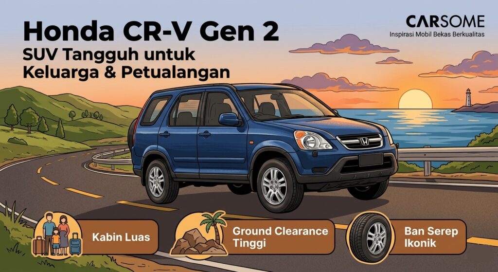 ilustrasi honda crv gen 2 carsome