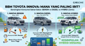 ilustrasi konsumsi bbm innova carsome