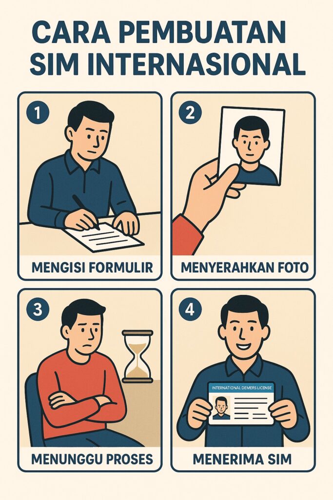 prosedur sim internasional