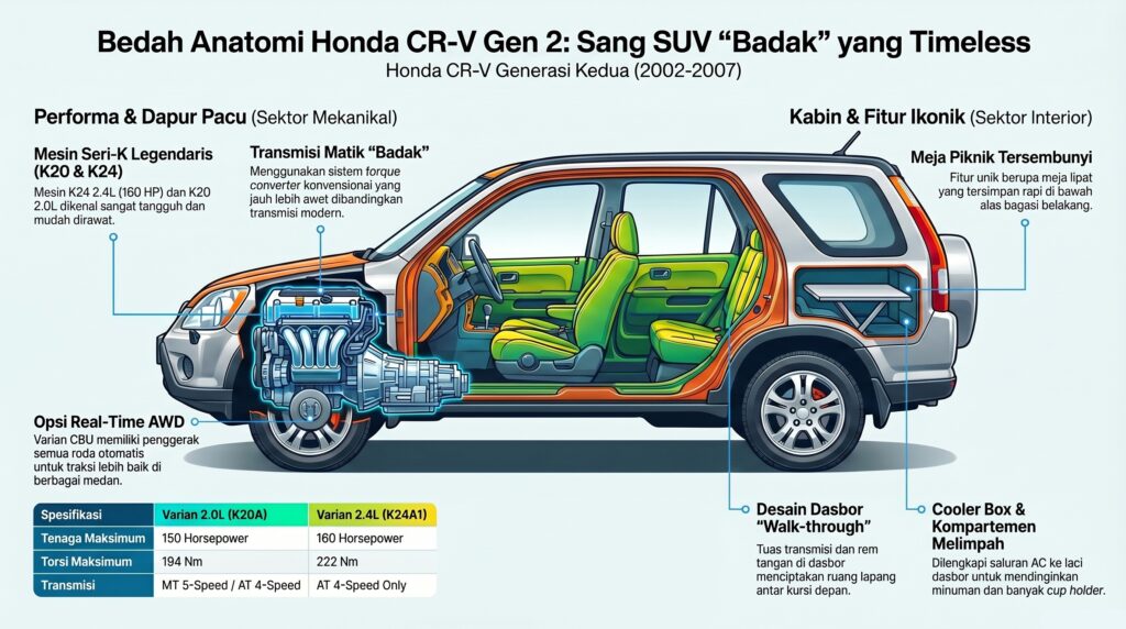 infografis honda crv gen 2