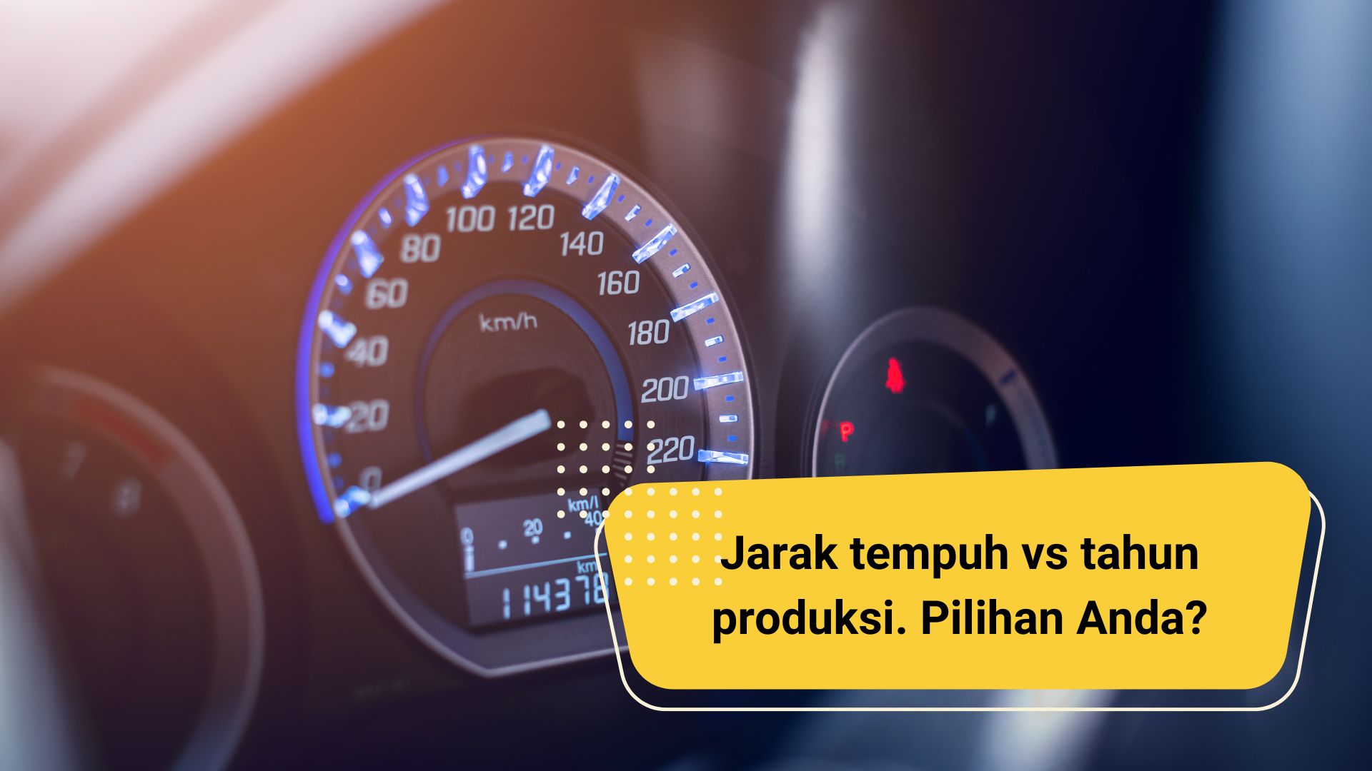 Jarak Tempuh vs. Tahun Produksi Menentukan Mobil Bekas yang Tepat